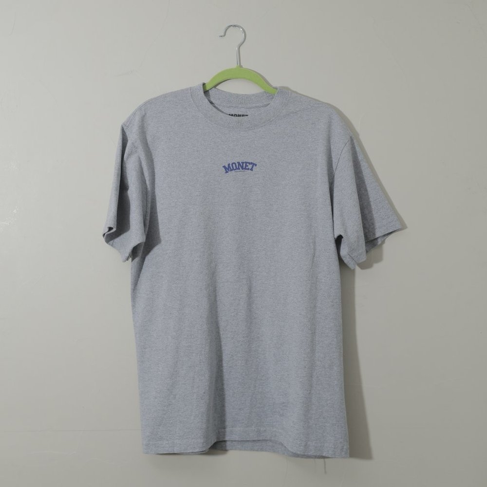 Monet Skateboards Underdog Heather Gray Tee (L)